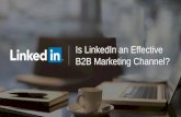 Is LinkedIn An Effective B2B Marketing Channel? B2B Leader and Challenger Brands Reveal Positive Results [STUDY]