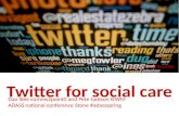 Twitter for Social Care