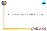 Leveraging Twitter For Business