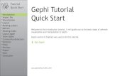 Gephi tutorial-quick start