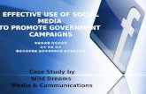 Effective Use of Facebook to promote Government Campaigns (Flood IT-II)