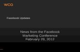 Facebook Pages Updates
