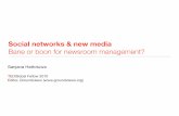 Newsroom management and new media
