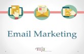 Email Marketing - MJ2 Marketing