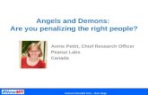 Angels and Demons: Is your survey penalizing the right people?