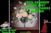 Cecil kennedy britis flowers painter (a c )