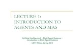 Introduction to agents and multi-agent systems