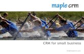 Maple crm-brochure