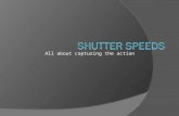 Shutter speeds spring 2014