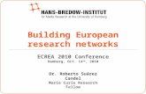 Building European Research Networks - Project PSB-DIGITAL