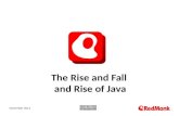 Rise and fall and rise of java jax 2011 london