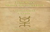John Dee's Monas Hieroglyphica: Geometrical Cabala - Michael Walton