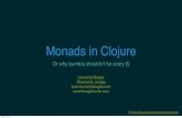 Monads in Clojure
