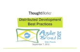 Distributed Development Best Practices