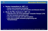 .NET Transactions Training