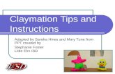 Claymation Instructions for the Classroom