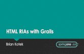 Grails-Powered HTML RIAs