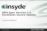 UEFI Spec Version 2.4 Facilitates Secure Update
