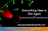 Everything New Is Old Again