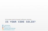 Is your code solid
