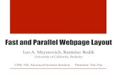 Fast and Parallel Webpage Layout