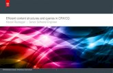 Efficient content structures and queries in CRX/CQ