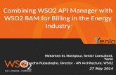 Webinar combining WSO2 API Manager with WSO2 BAM for billing in the energy industry
