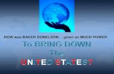 BAKER DONELSON BEARMAN CALDWELL & BERKOWITZ - The TAKE DOWN Of The WORLD Economy