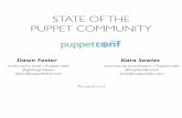The Puppet Community: Current State and Future Plans