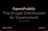 Open public 1.0   drupal Government Days