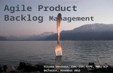 Product Backlog Management