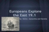 19.1 europeans explore the east (1st period)