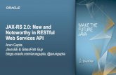 JAX-RS 2.0: New and Noteworthy in RESTful Web services API at JAX London