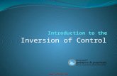 Inversion of control