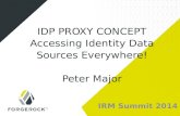 IDP Proxy Concept: Accessing Identity Data Sources Everywhere!