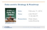 Data-Ed: Data-centric Strategy & Roadmap