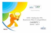 MIBPC 2010/2011 Briefing Slide