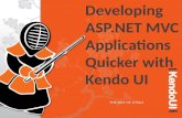 Developing ASP.NET MVC Applications Quicker With Kendo UI