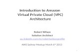 Amazon Virtual Private Cloud VPC Architecture AWS Web Services