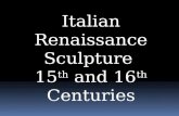 Italian Renaissance Sculptures 15th 16th cent.