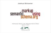 semantic markup using schema.org