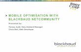 Mobile Optimisation with Blackbaud NetCommunity - Boot Camp Series