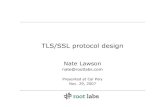 TLS/SSL Protocol Design