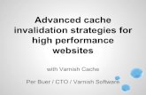 Advanced cache invalidation