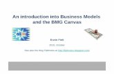 Fielt   - Business models and the BMG Canvas