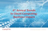 4th Annual Trends in Cloud Computing: Business Impact