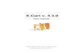 X cart 430-manual