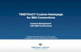 ARCHIVE - Custom Homepage & Content Management for IBM Connections