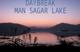 Daybreak At Man Sagar Lake