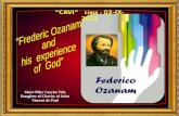 Frederic Ozanam and His Experience of God